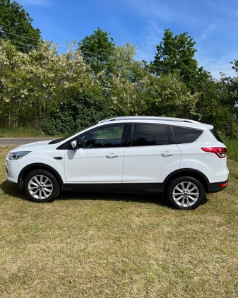 Ford Kuga cena 52900 przebieg: 194000, rok produkcji 2016 z Warszawa małe 79